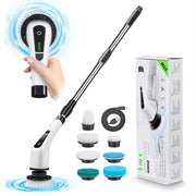 9in1 Cordless Electric Turbo Scrub Multifunctional Cleaning Brush