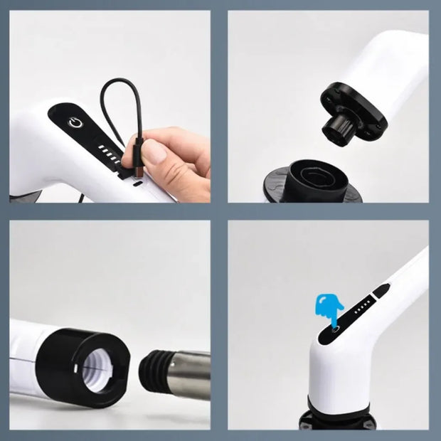 9in1 Cordless Electric Turbo Scrub Multifunctional Cleaning Brush