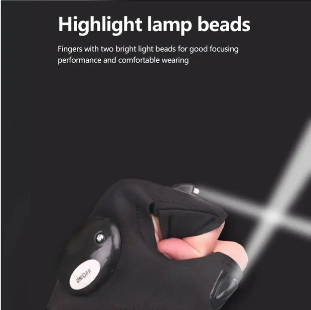 LED Flashlight Gloves