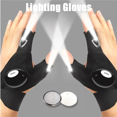LED Flashlight Gloves