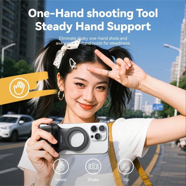 Magnetic Phone Camera Shoot Hand Grip